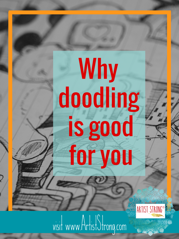 Doodling is not distracting, it's actually a useful tool for creativity. Read why on Artist Strong.