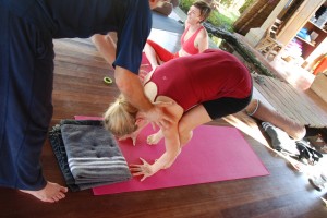 Photo by Eoin Finn Someone about to move into crow pose, one of my soon to achieve goals!