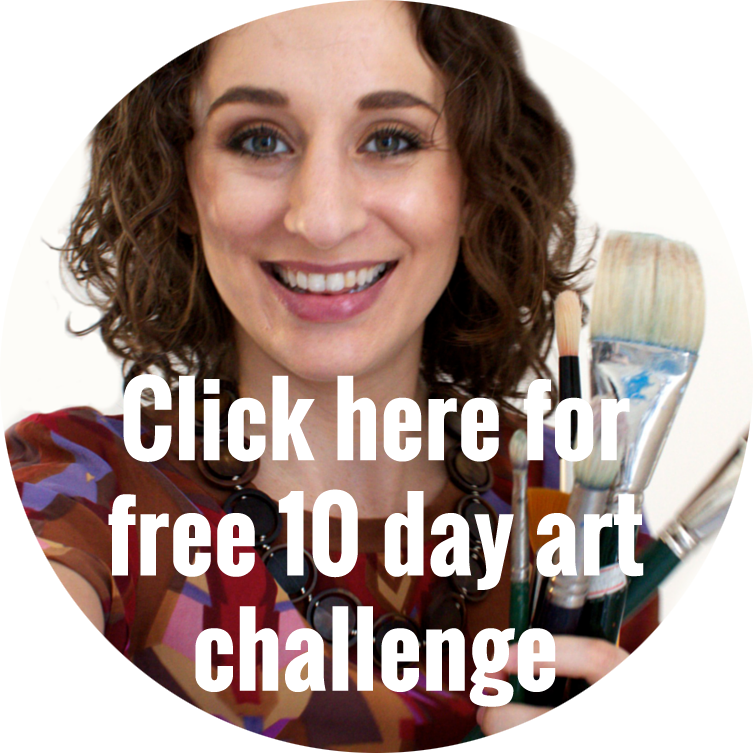 Join +900 other artists and explore your creativity in a 10 day art challenge. Click to sign up!